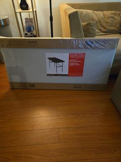 Folding Table 47x24 Inch