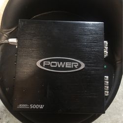 Jensen 500 Watts Amplifier 