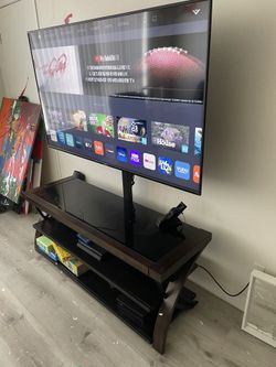Oak TV Stand From 55”-75”