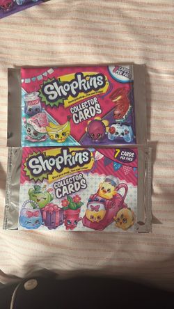 Shopkins collectors cards packs