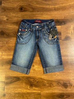 Baby Phat Denim Jean Shorts with Tags