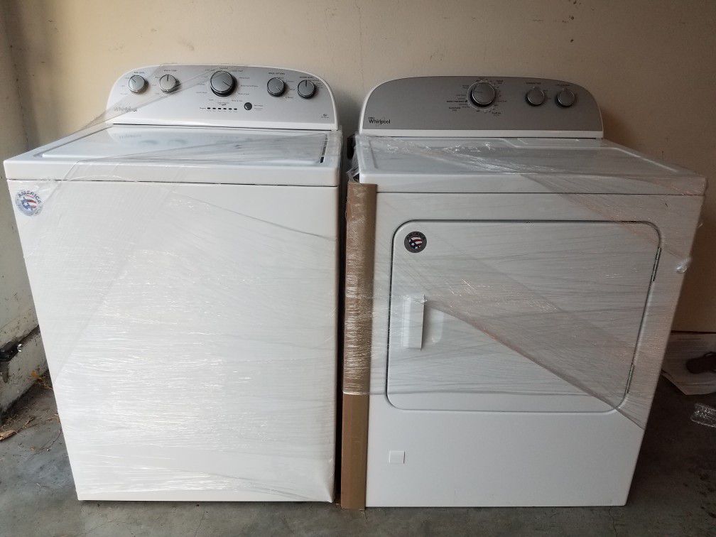 Brand New Whirlpool washer&dryer set