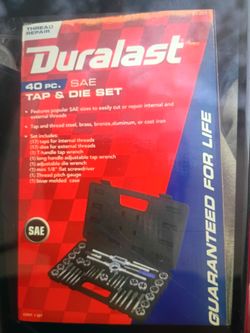 Duralast 40 PC Tap and die set