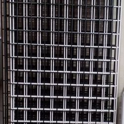 GRID PANEL WALL DISPLAY  72"x24" MOUNT W/BRACKETS 