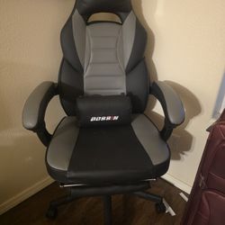 BOSSIN Gaming/Office Chair – Reclining w/ Footrest