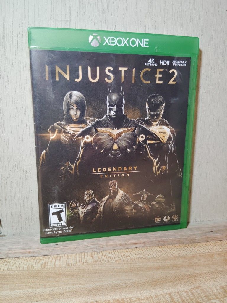 Xbox One Injustice #2 LEGENDARY EDITION 