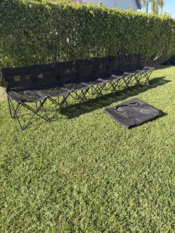Outdoor Team Chairs 8 Seater