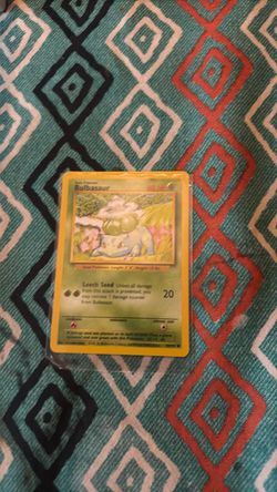 Bulbasaur Pokémon Trading Card