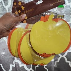 3 Packs Of Foam Pumpkins (1 Available)