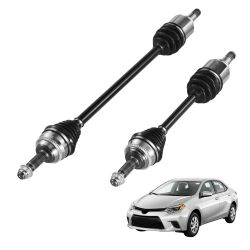 2009-18 Toyota Corolla 2-piece front CV axle set, front right/passenger side,