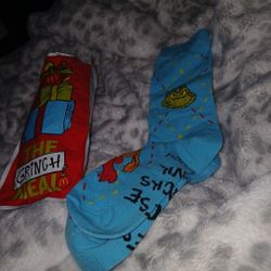 Grinch Meal Socks
