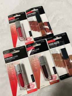 5 Brand New MAYBELLINE Lip Color