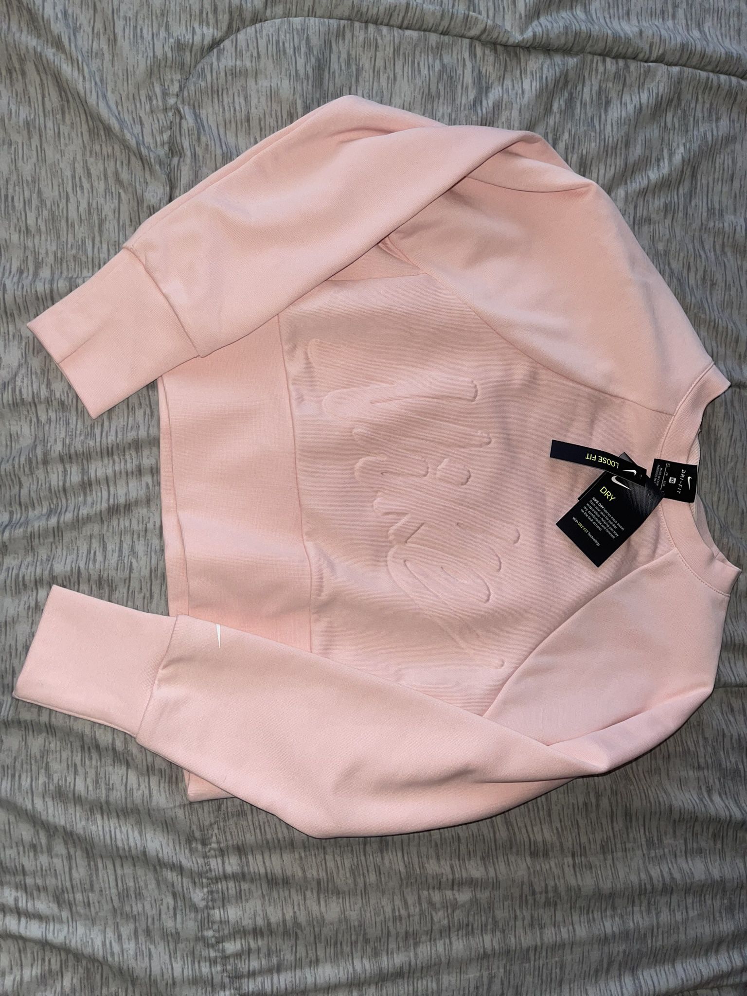 NWT pink Nike sweatshirt