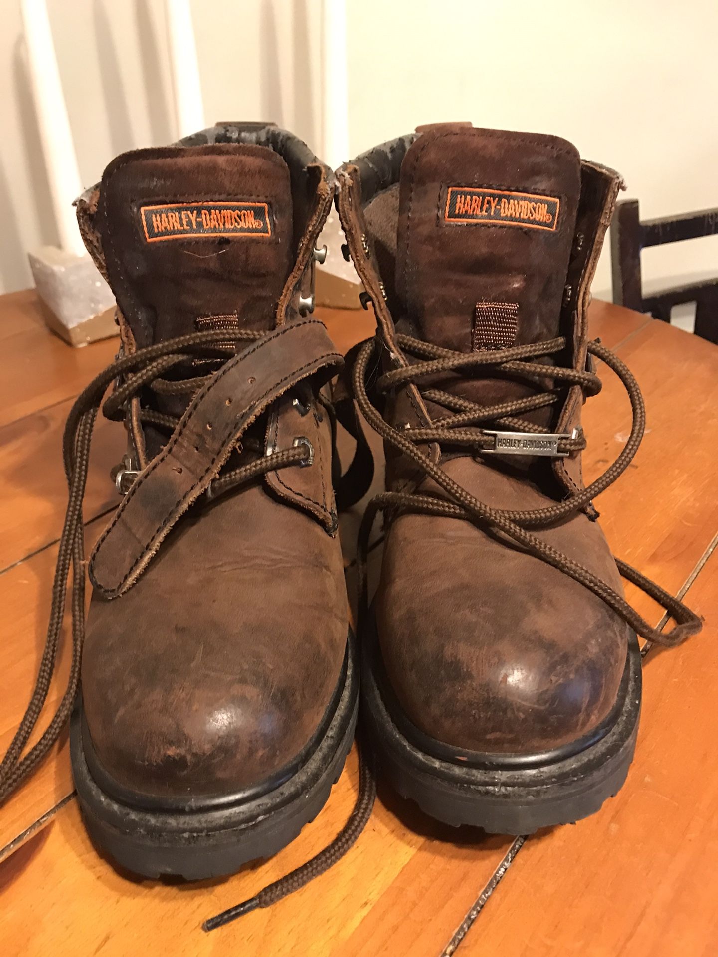 Vintage Harley Davidson Boots