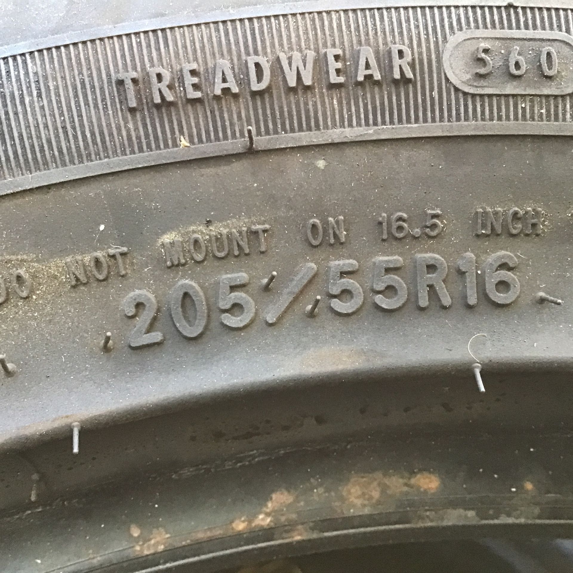 2 Tires 205/55/16 Goodyear