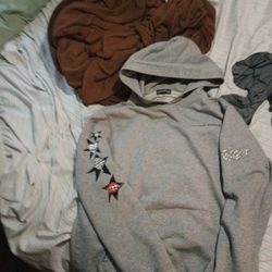 grey Chrome Matty Boys Hoodie