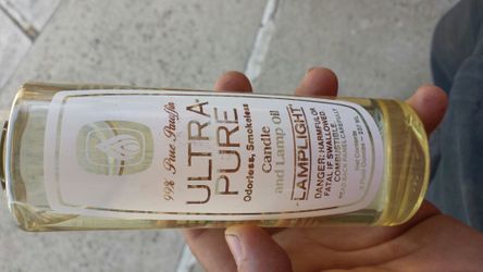 Ultra Pure lamp oil