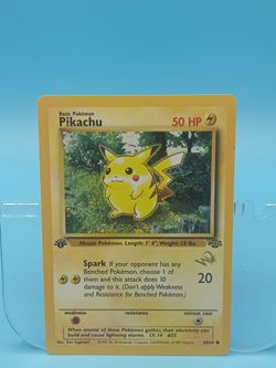 Pikachu Promo *Wizards of the Coast* 1st Edition Jungle