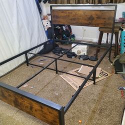 Queen bed frame