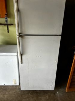 Free, free, free refrigerator freezer works good. Great for the garage.