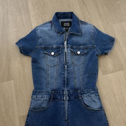 Denim Jumpsuit 