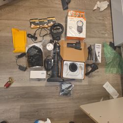 Cannon Lenses ,lights,trypods,RODE Mic, NIKON MIC