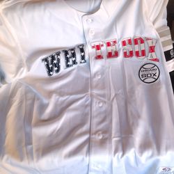 Authentic white Sox jersey