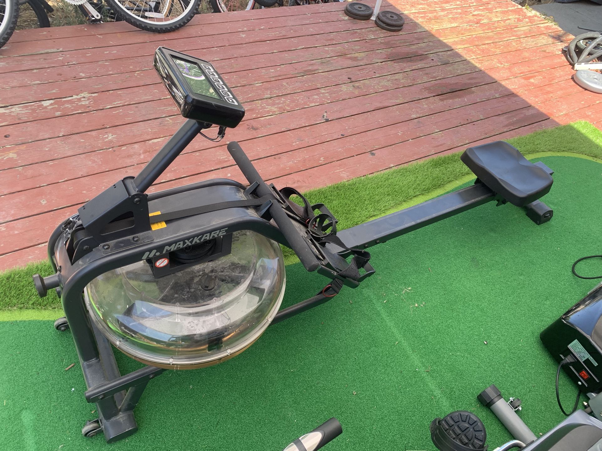 MaxKare Rowing Machine Indoor Water Rower