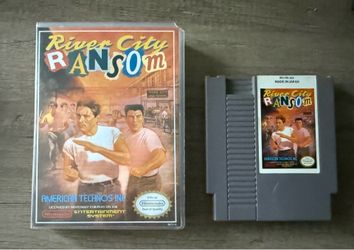 Nintendo NES River City Ransom W/ Case