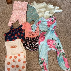Newborn / 0-3 girl clothes