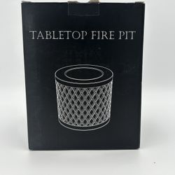🔥 Tabletop Fire Pit – Open Box / Never Used