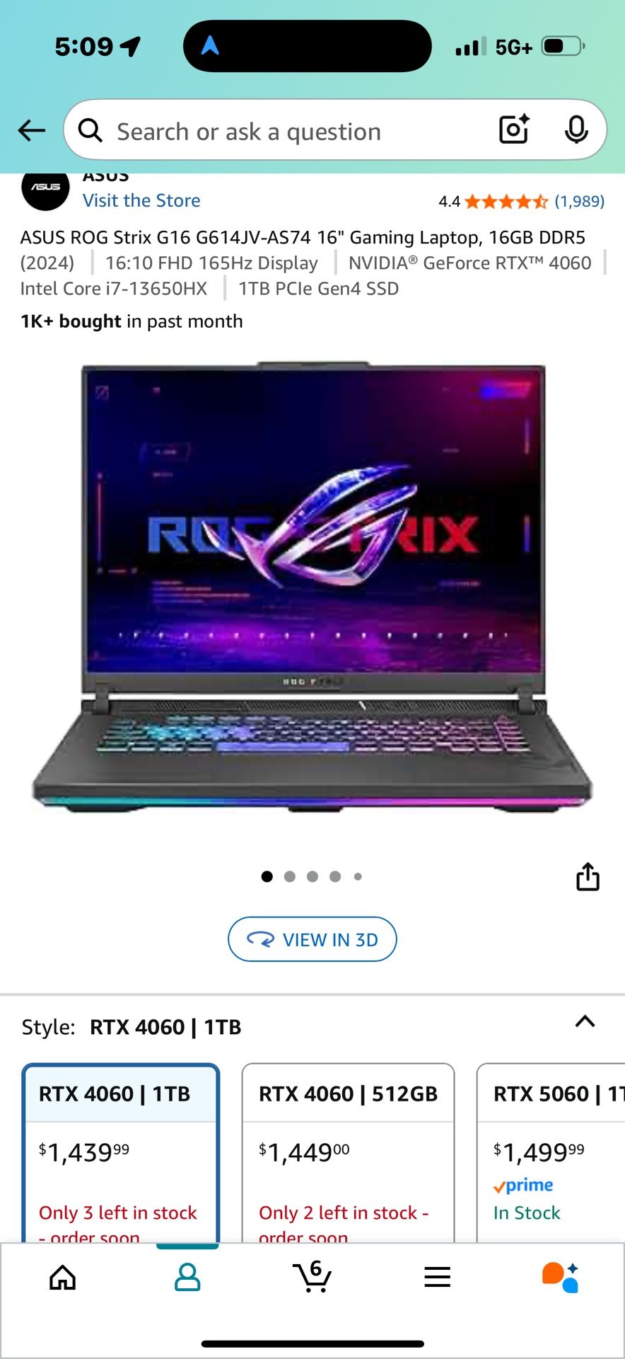 ASUS Rog Strix 