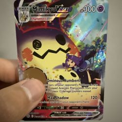 Pokemon (Mimikyu Vmax) Card