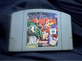 Banjo-Kazooie Nintendo 64 Authentic Cartridge Tested!