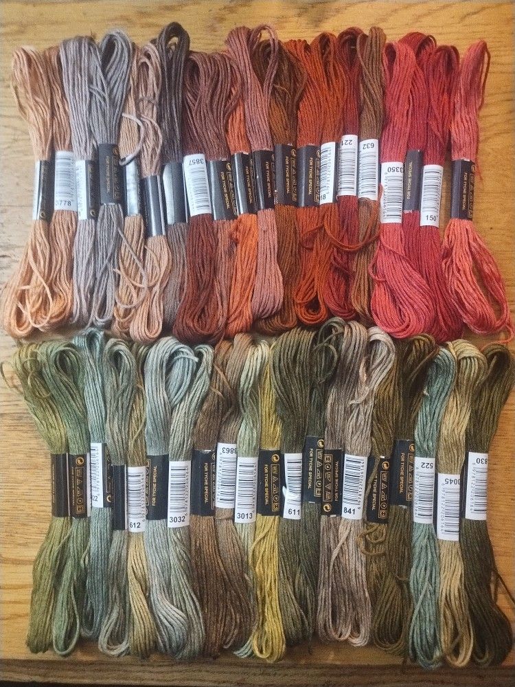 40ct Flowering Cactus Embroidery Thread