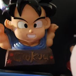 Rare Vintage Dragon Ball Z Character Piggy Bank From Late 80S