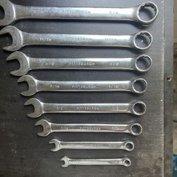 Pittsburgh SAE Combination Wrench Set (8 Piece)