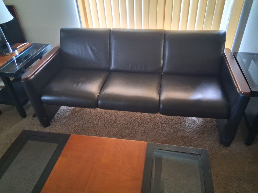 Leather Couch