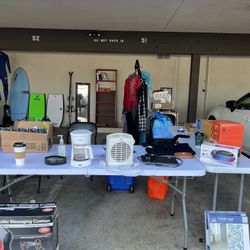 Garage Sale & Free Giveaways Today 