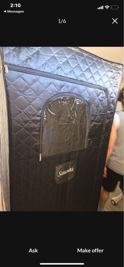 Portable sauna tent