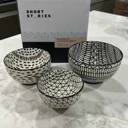 Short St_ries Nesting bowl Set