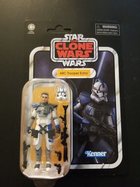 Hasbro Kenner Star Wars The Vintage Collection The Clone War ARC Trooper Echo Action Figure