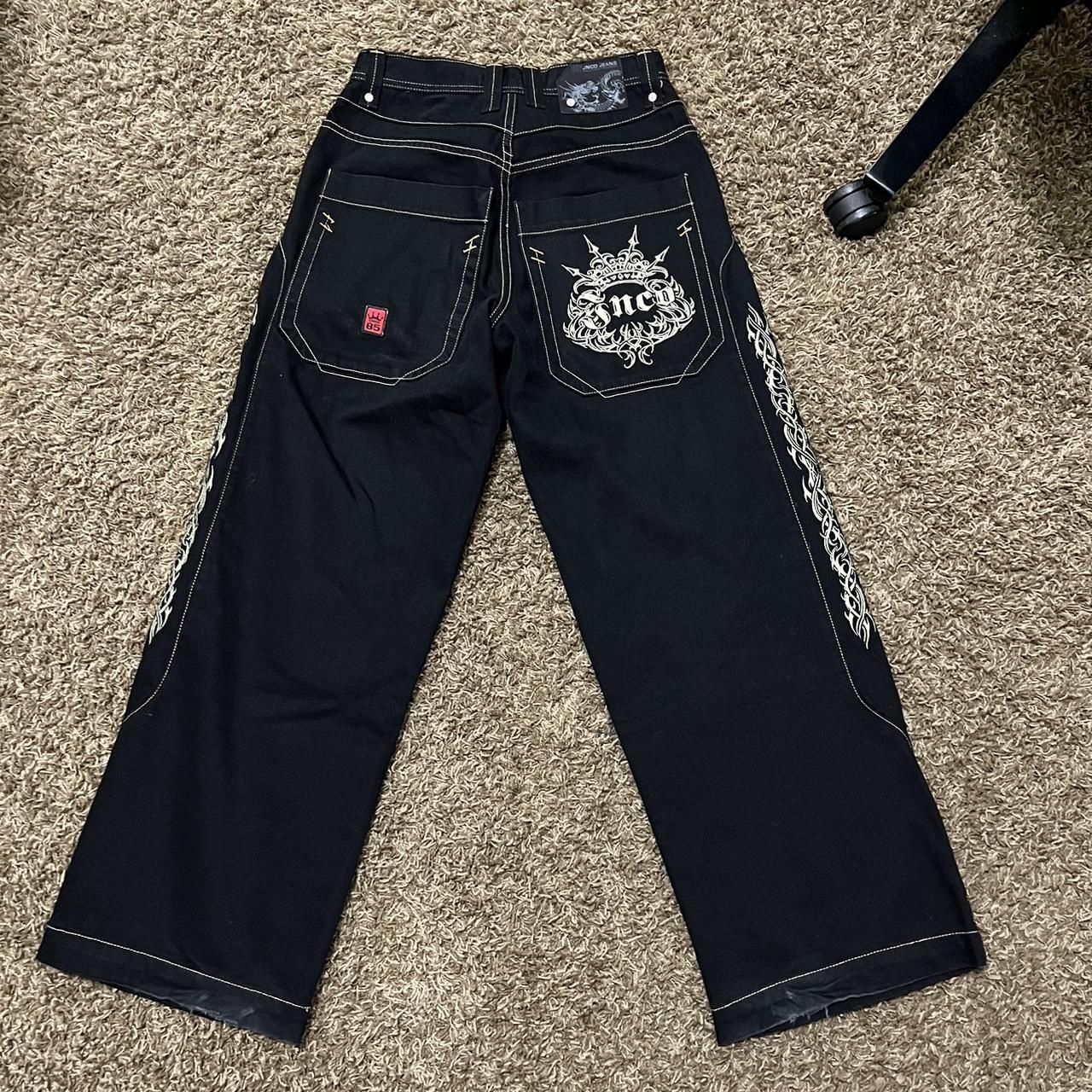 JNCO Men's Black Jeans