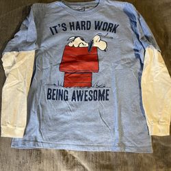 snoopy long sleeve (NEGOTIABLE ⬇️)