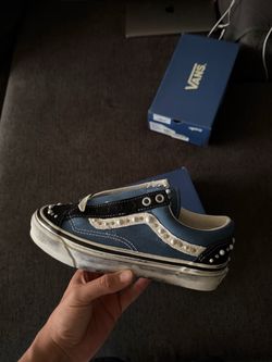Vans navy pearlized