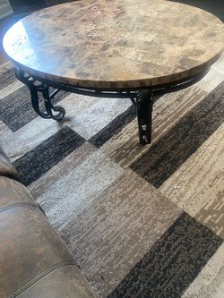 MUST GO NOW! Marble Coffee & End Tables