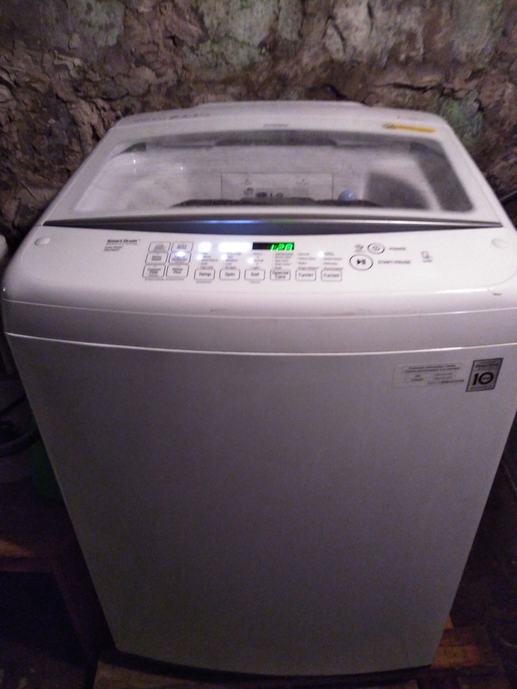 LG digital smart drum technology washing machine