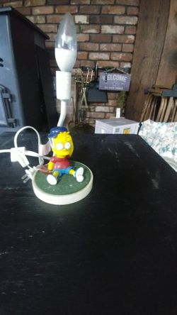 Bart Simpson lamp