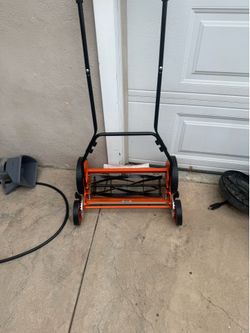 Manual mower