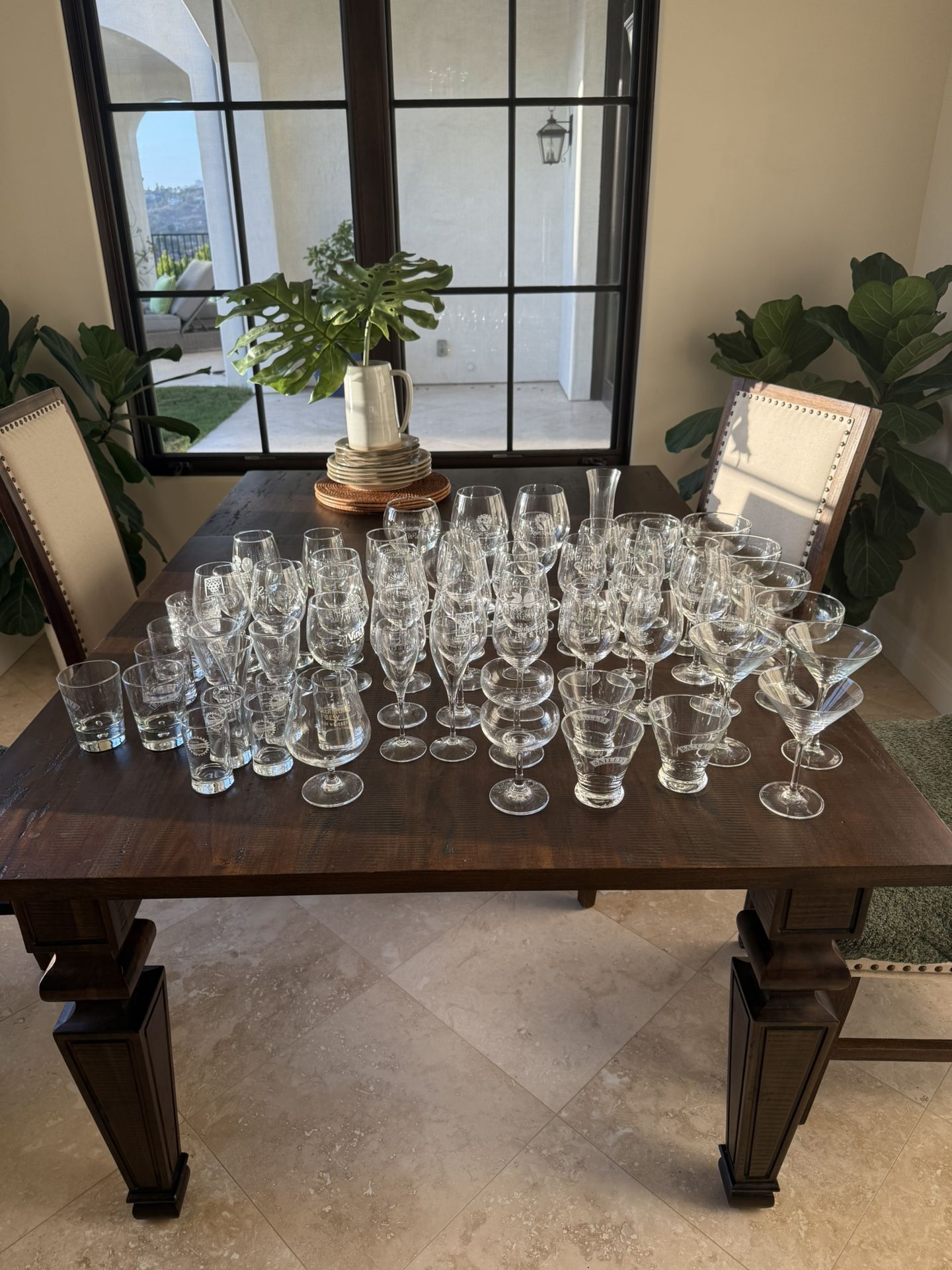 $25 Or Best Offer. Assorted Glasses. Two Are Bollinger Champagne Flutes. 